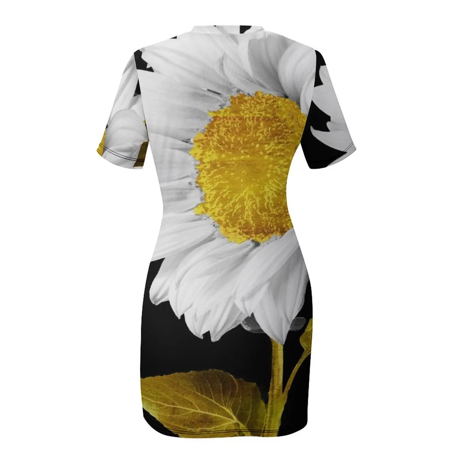 Золотое платье с короткими рукавами и сердечками вечернее пляжная одежда