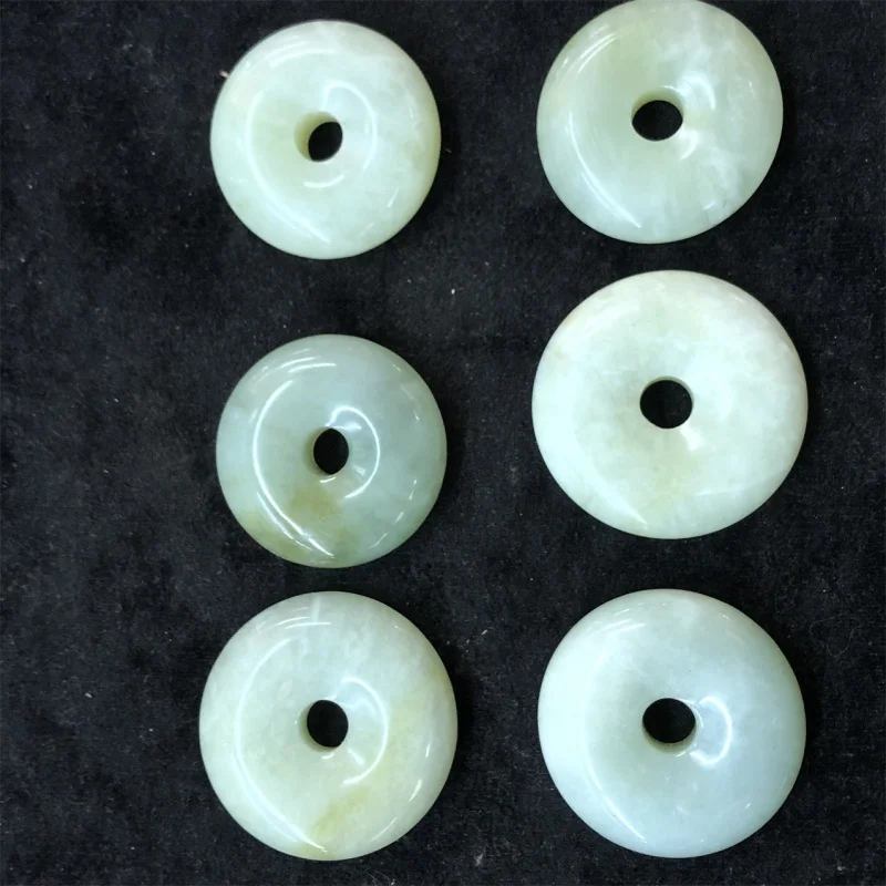 1 шт./лот ювелирные изделия ручная работа натуральный старый нефрит Xiuyu антикварная Подвеска Ручка Изысканная Защитная Пряжка коллекция подарок унисекс