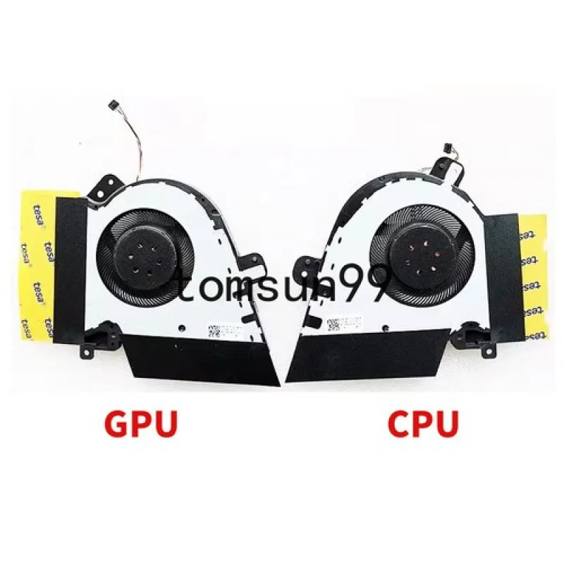 Фото Fy + охлаждающий вентилятор для ноутбука DC12V 4PIN для ASUS ROG Zephyrus S GX502LWS GU502LWS GX502GW №2