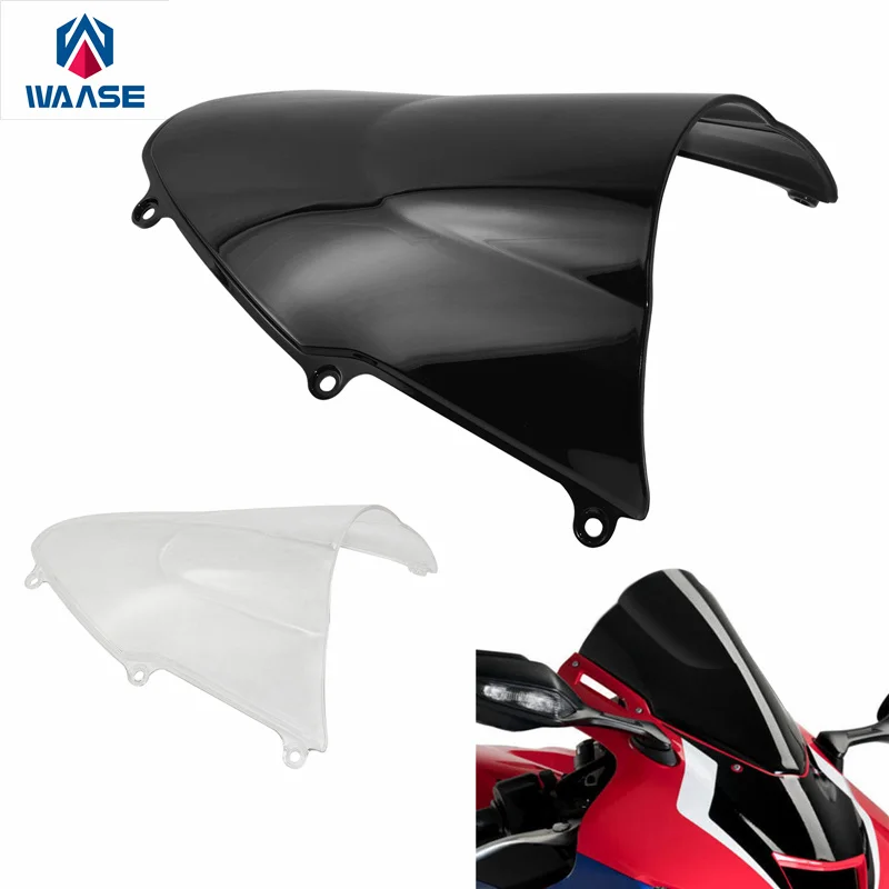 

waase For Honda CBR1000RR CBR 1000 RR-R Fireblade SP 2020 2021 2022 Windscreen Windshield Wind Deflector Screen Visor Glass