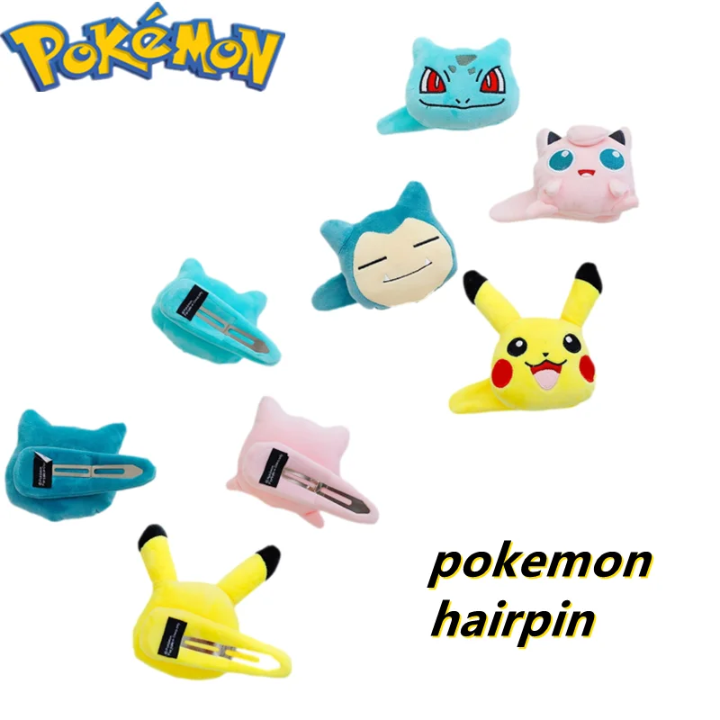 Шпилька для волос в виде покемона Пикачу замечательные аксессуары оформления