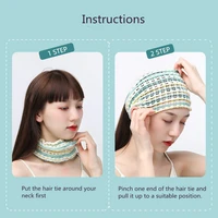 everbab elastic headband simple women wash face mask hair band tie hair headdress