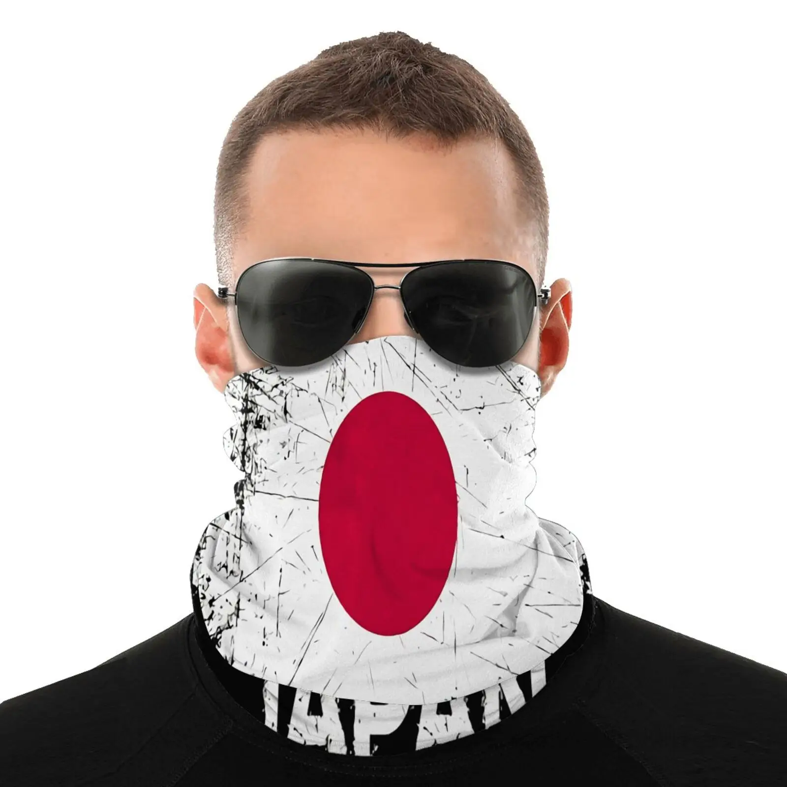 Японский флаг сделано в Японии поло Мужская бандана туристическая маска шарф для