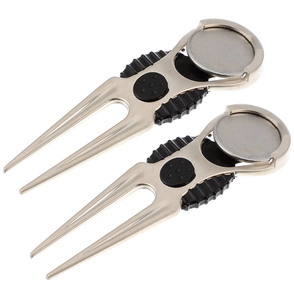 

Tool Marker Divot Lawn Professional Outdoor Decorative Repair Premium Repairing Accessory Compact Metal Supply Golfing