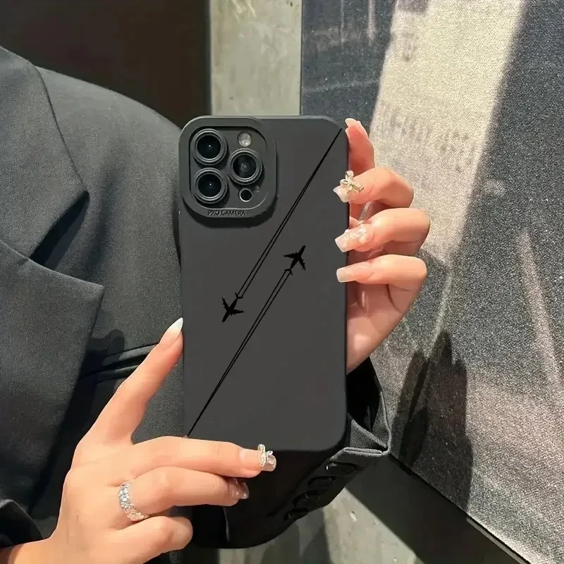 Мягкий силиконовый чехол для iPhone 16 15 14 13 12 11 Pro Max XS XR X 7 8 Plus Mini SE