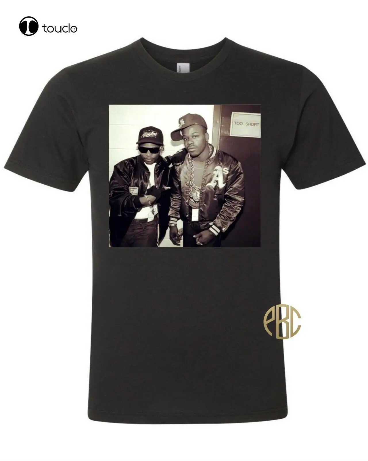 Eazy E T Shirt; Too Short With Eazy E T Shirt T-Shirt Custom Aldult Teen Unisex Digital Printing Fashion Funny New Xs-5Xl
