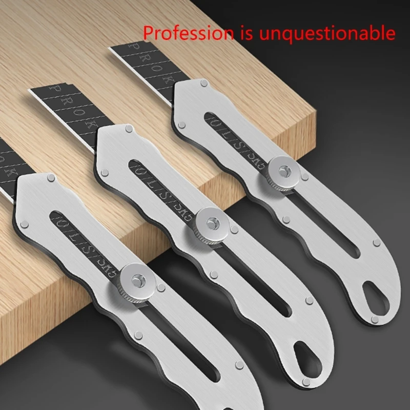 

Multi-Purpose Retractable Art Utility Precise Knife Sharper Utility Knife For Cardboard Box Cutters Pocket Knife