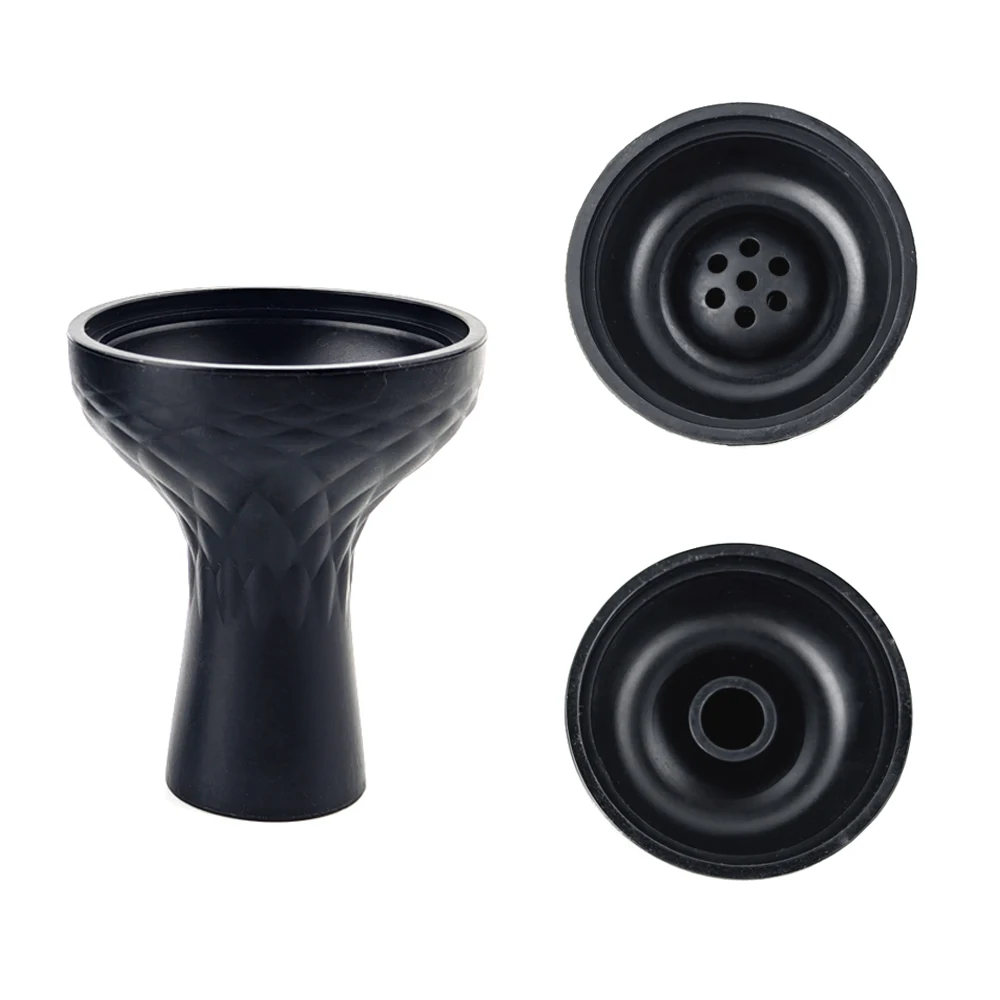 

Narguile Bowl 8cm Nargile Holder Silicone Diameter Chicha Hookah Black Sheesha Accessories Tobacco Shisha