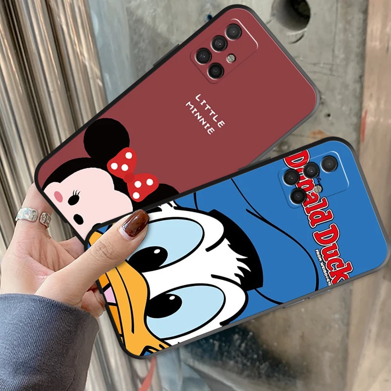 

DISNEY Mickey Phone Cases For SamsungA31 5G A21S A22 4G A22 5G A32 4G 5G A11 Luxury Ultra Soft Original Shell Carcasa