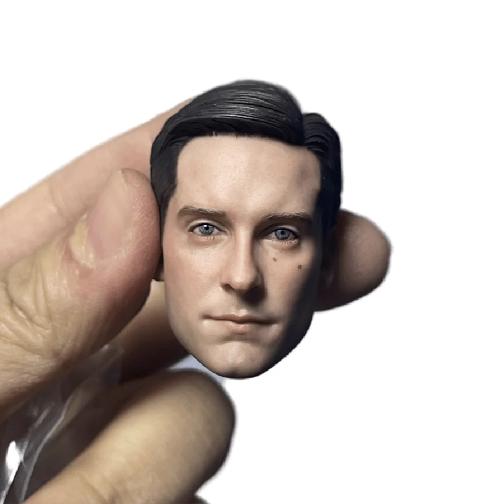 

1/6 Scale Head Carving Tobey Maguire Male Model PVC Suitable 12-Inch Action Figure Body Doll