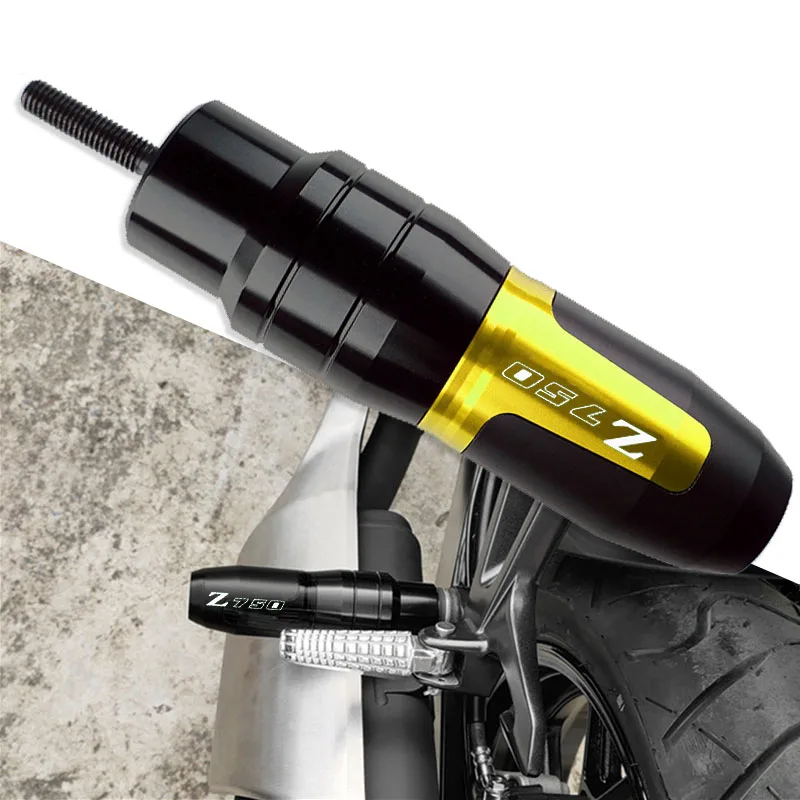 

For Kawasaki Z750 Z 50 2008 2009 2010 2011 2012 2013 Motorcycle CNC Accessoires Falling protection Exhaust Slider Crash pad sli