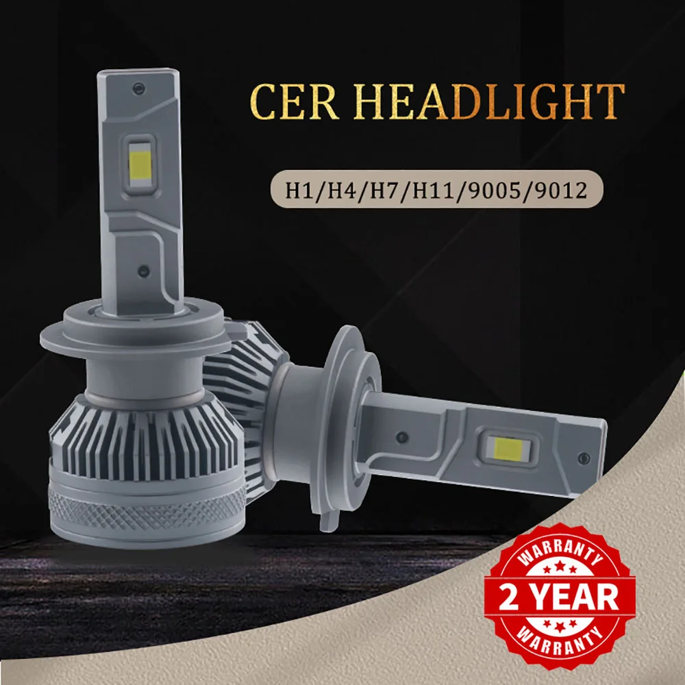 

H4 H7 LED Car Headlight Bulbs H1 H11 9005 9006 HB3 HB4 45W High Power Turbo Lamp 12000LM Auto Light Bulbs 6000K White Cars Light