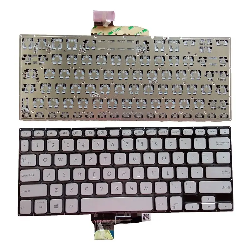 

Клавиатура для Asus VivoBook S430FA S430FN S430UA X430FA X430FN X430UA серебристая