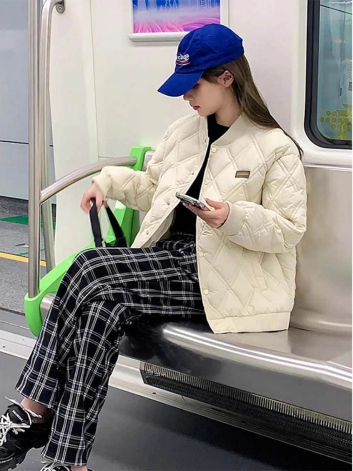 Бейсбольная форма с флисовой подкладкой цвета чая молоком верхняя одежда для