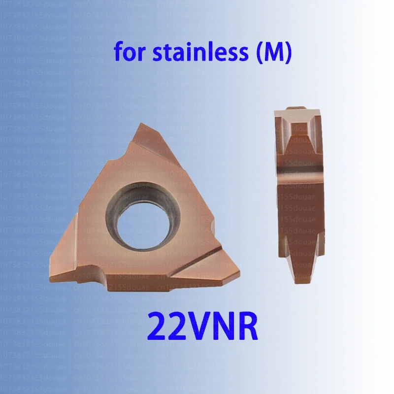 

10 шт. твердосплавные вставки 22VER 22VNR 3.0TR