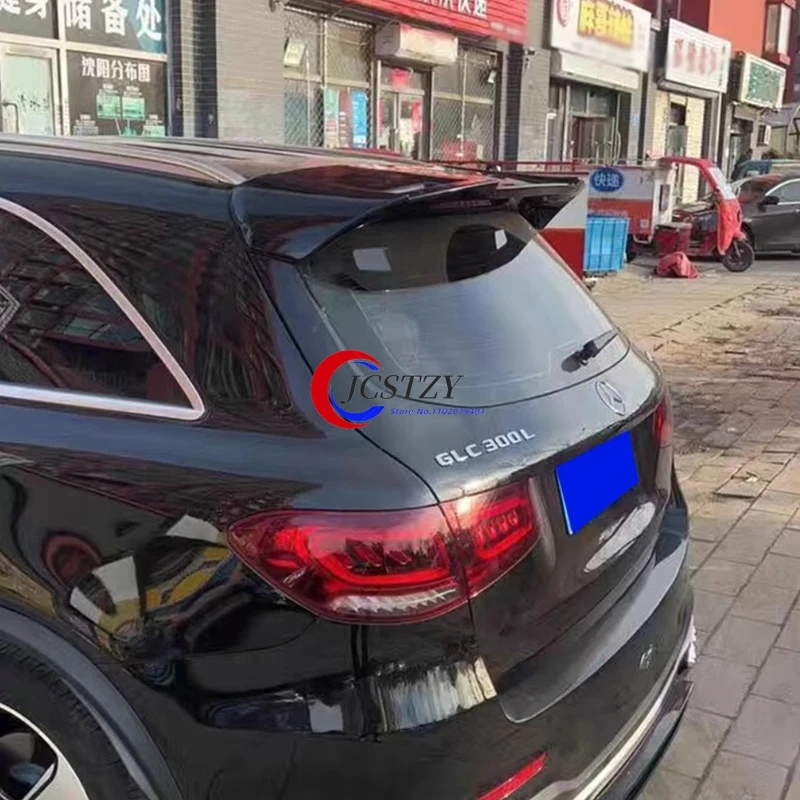 

Автомобильный задний спойлер багажника для Mercedes Benz GLC X253 W253 GLC43 GLC63 GLC200 GLC260 GLC300 2016-2022 AMG задний спойлер на крышу крыло