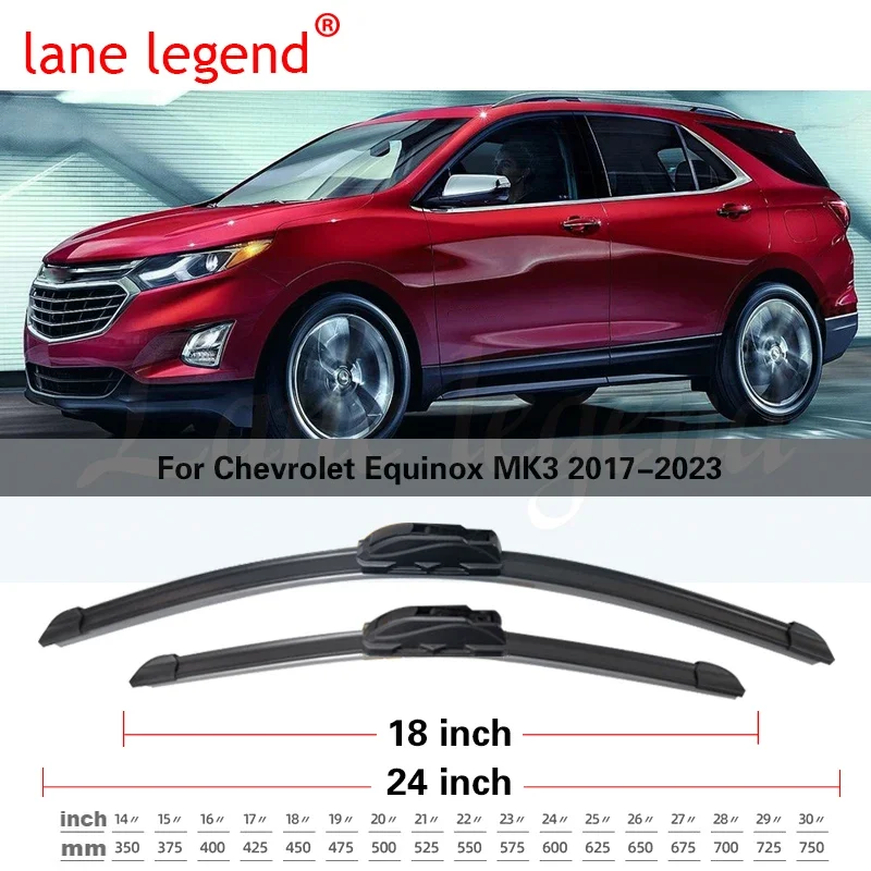 

Для Chevrolet Equinox MK3 2017-2023 2019 2020 2021 2022 3-го поколения 3 Holden аксессуары щетки стеклоочистителя переднего стекла дворники