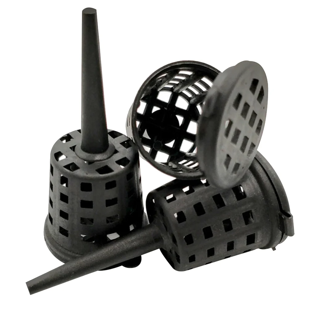 

50 Pcs Garden Pots Hanging Baskets Aquatic Plants Flower Basket Orchid Baskets