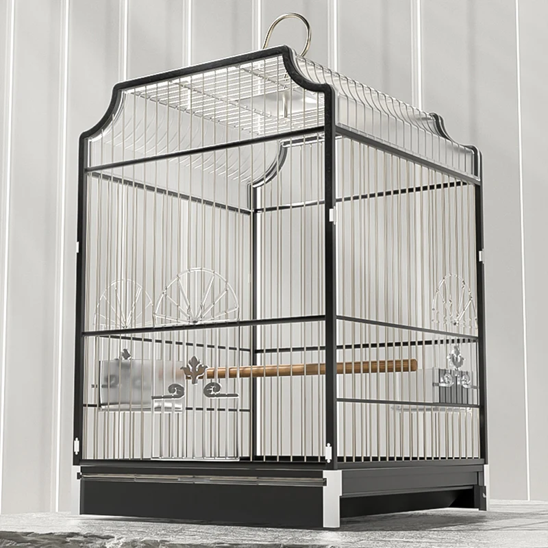 

Holder Bird Cage Breed Racing Pigeon Budgies Bird Cage Hanging Animal Bird Swing Metal Bird Cage Home Casita Pajaros Birdhouse