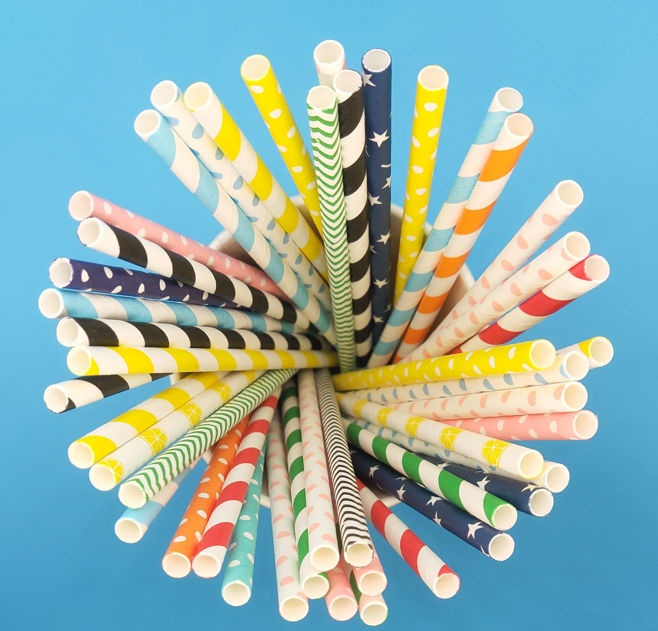 

Disposable Straw Paper Straw for Drink for Festival Decor for Kitchen Accessories with 25pcs Free Mix Pattern