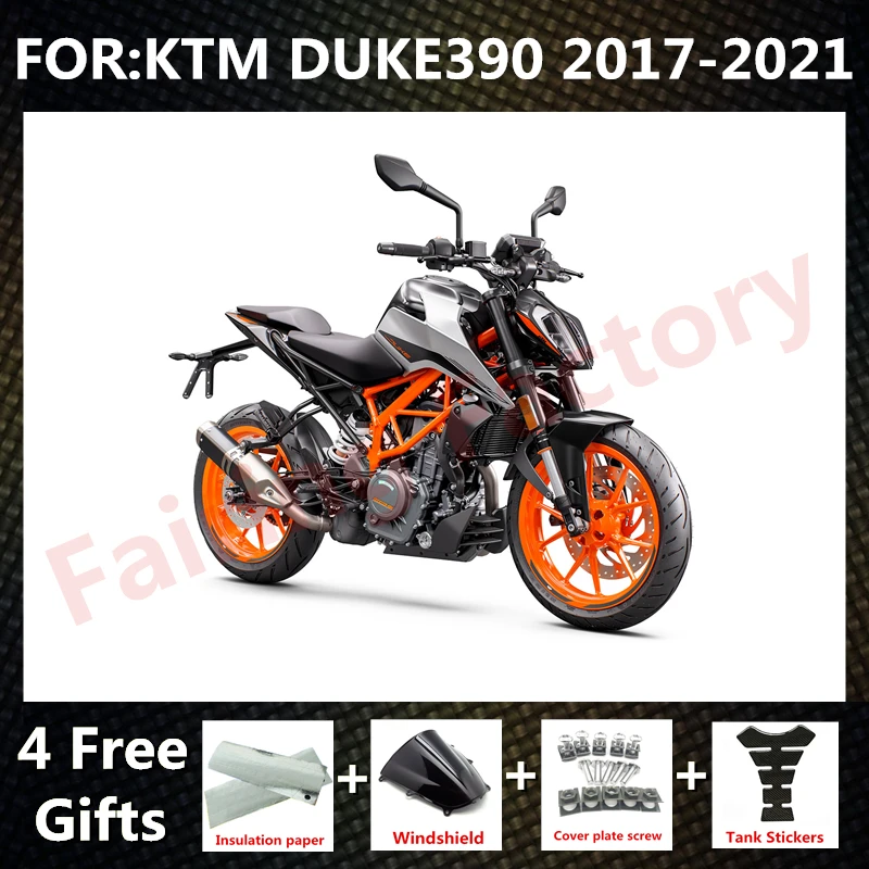 

Обтекатели для мотоцикла из АБС-пластика, подходит для KTM DUKE 390 2017 2018 2019 2020 2021