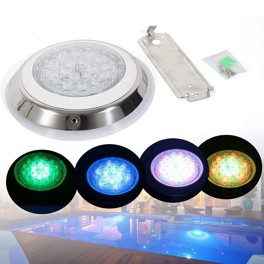 Светодиодные подводные фонари для бассейна стильная водонепроницаемая лампа с
