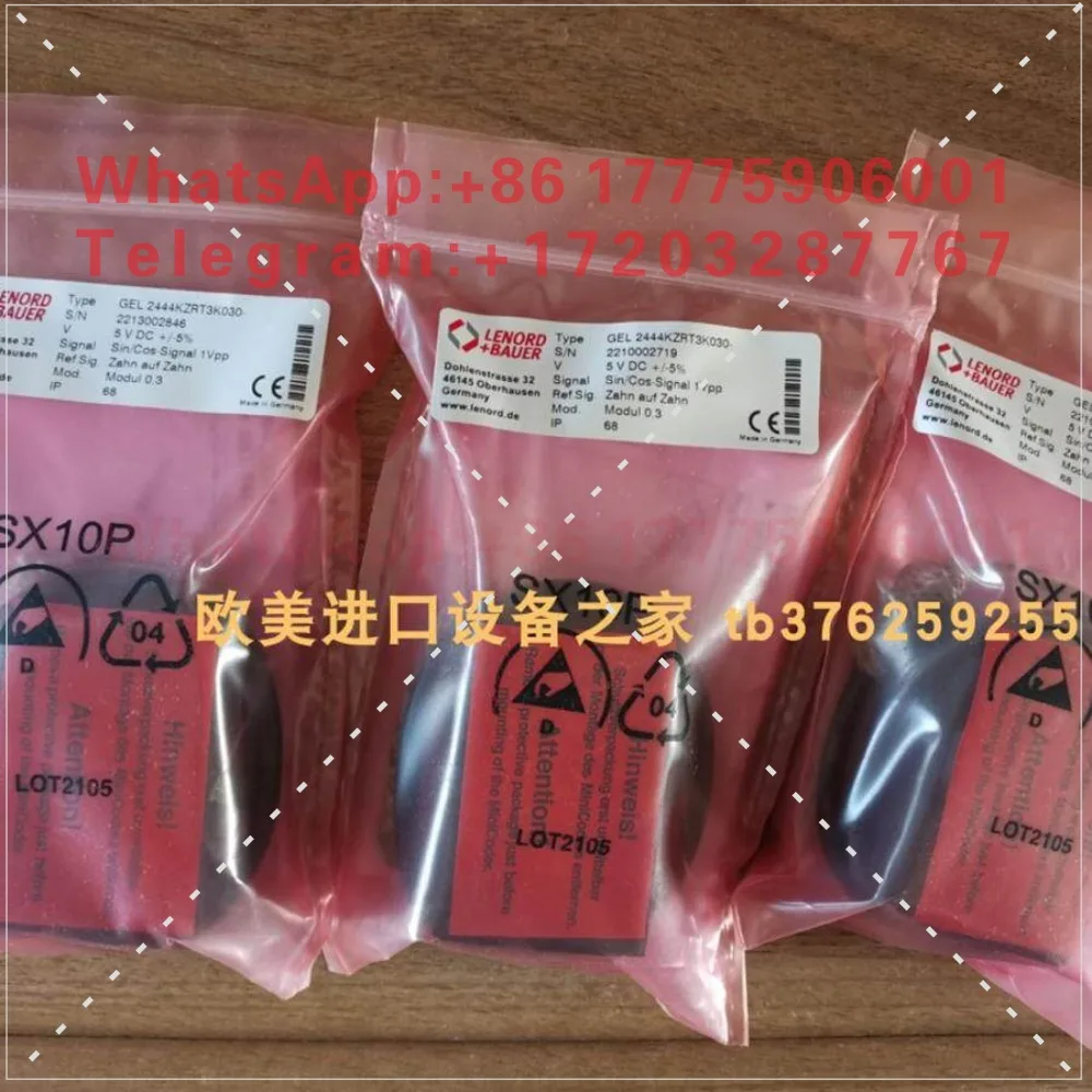 Фото Датчик LENORD + BAUER 2432K-R5C600, модуль Kromschroder PFA700T №1