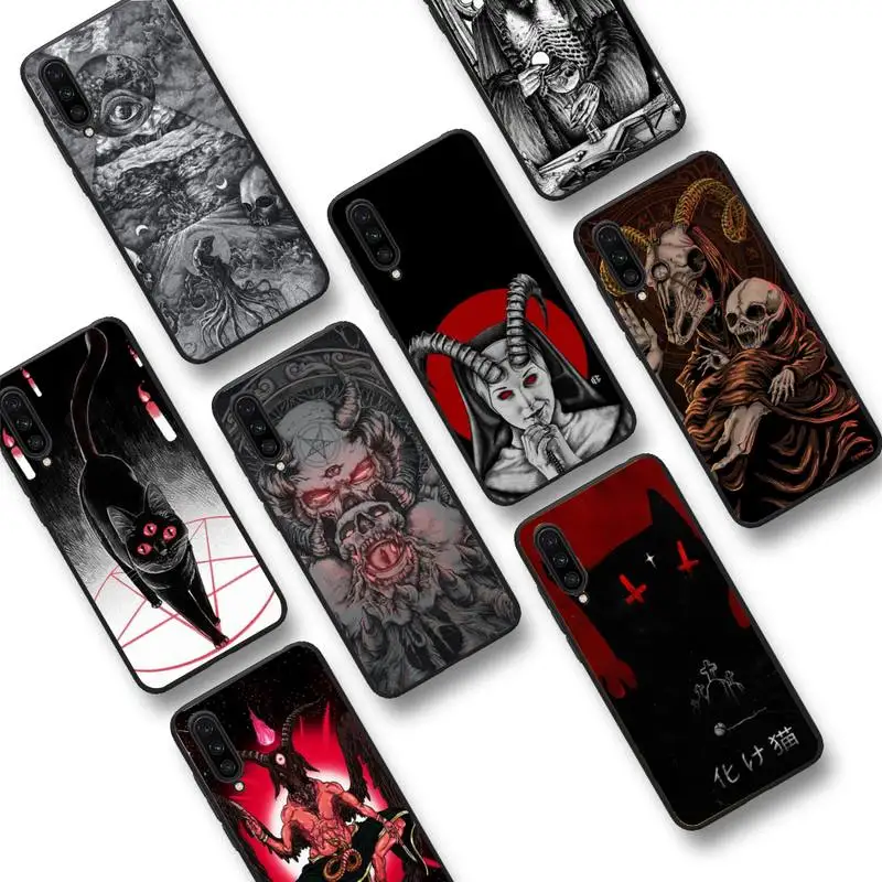 

MaiYaCa Devil Satan Phone Case for Redmi 8 9 9A for Samsung J5 J6 Note9 for Huawei NOVA3E Mate20lite cover