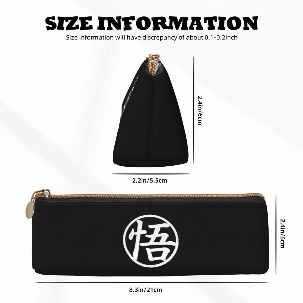 Модный пенал с символом аниме крутая мода пеналы для школы детский треугольный