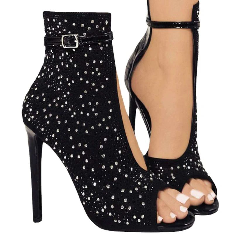 

New Summer Exotic Sexy Hot Diamond High-heeled Women's Sandals
