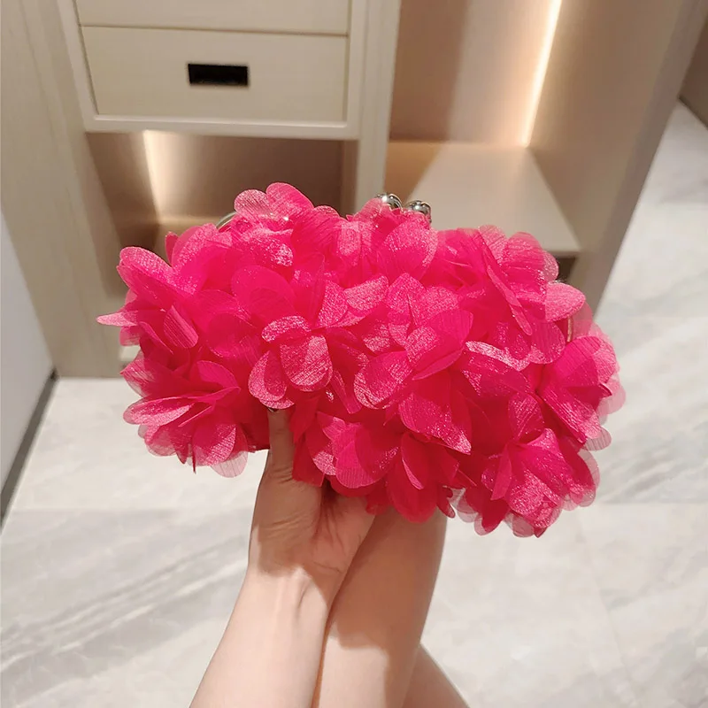 Элегантная вечерняя сумка с цветочным принтом женская дизайнерская свадебная