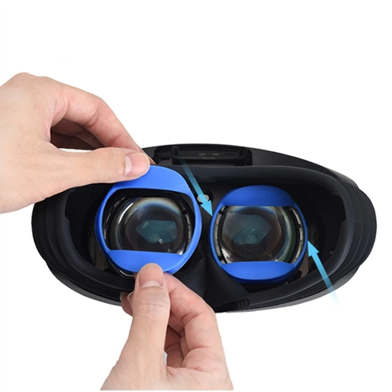 

Soft Lens Cover Lens Soft Glasses Silicone Anti Scratch for PS VR2 Headset Scratchproof Flexible Drop Shipping