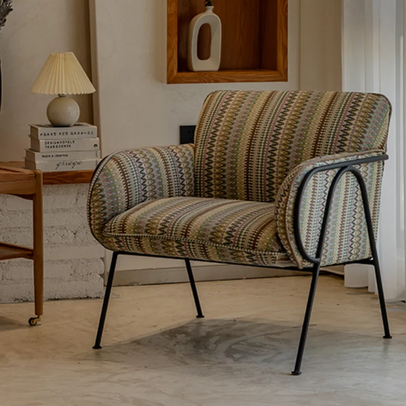 

Arm Sofa Living Room Chairs Nordic Lazy Luxury Modern Living Room Chairs Designer Single Meuble De Salon Home Furniture WK50LC