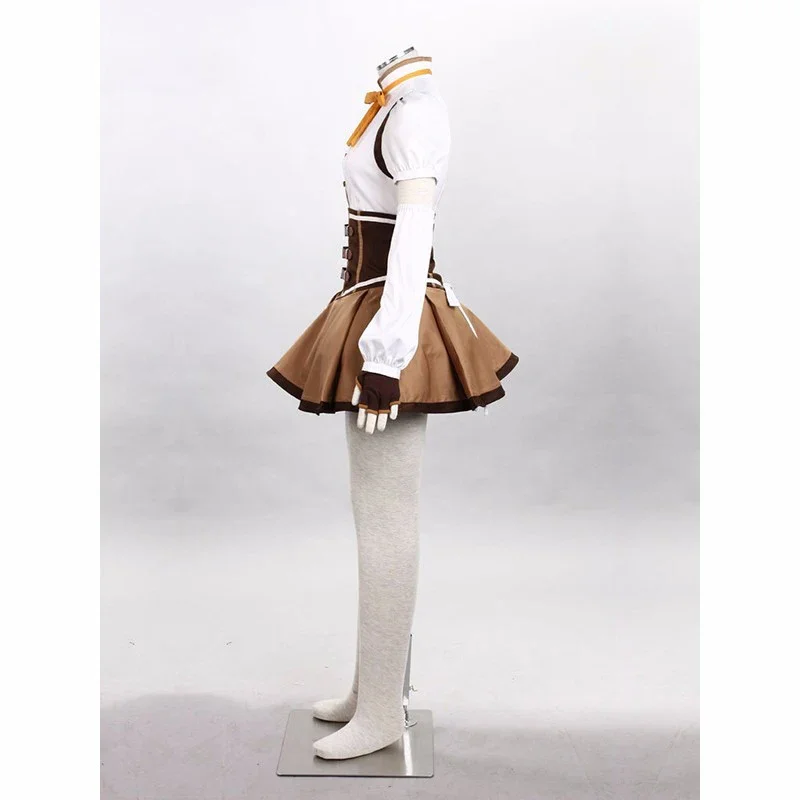 Аниме Puella Magi Madoka Magica Tomoe Mami Хэллоуин Косплей Костюм на заказ для взрослых и детей