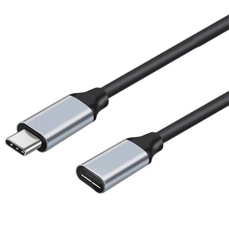 

USB Type-C Male To Female 3.1 Gen1 Extension Cable 400M/S 3A PD60W 4K HD Transmission Cable