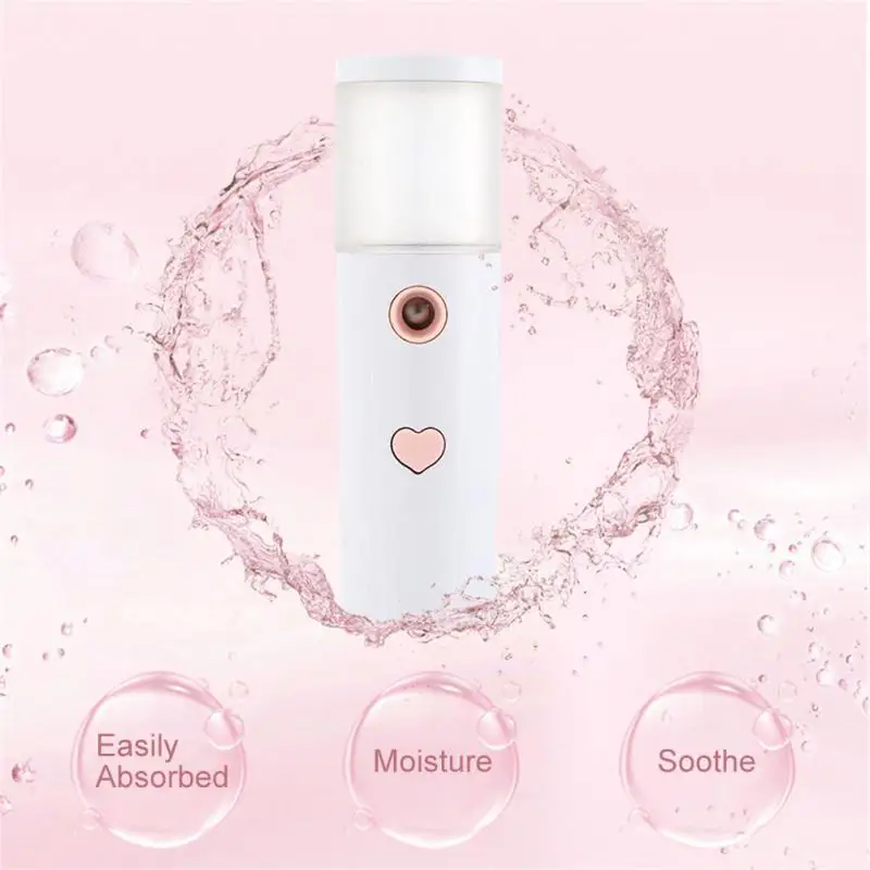 

Car Air Humidifier 30ml Mini Nano Facial Sprayer USB Nebulizer Purifier Aromatherapy Essential Oil Diffuser Water Replenishment