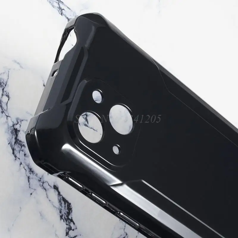 2 в 1 защитный чехол для камеры Oukitel WP20 прозрачный стеклянный WP 20 мягкий черный из
