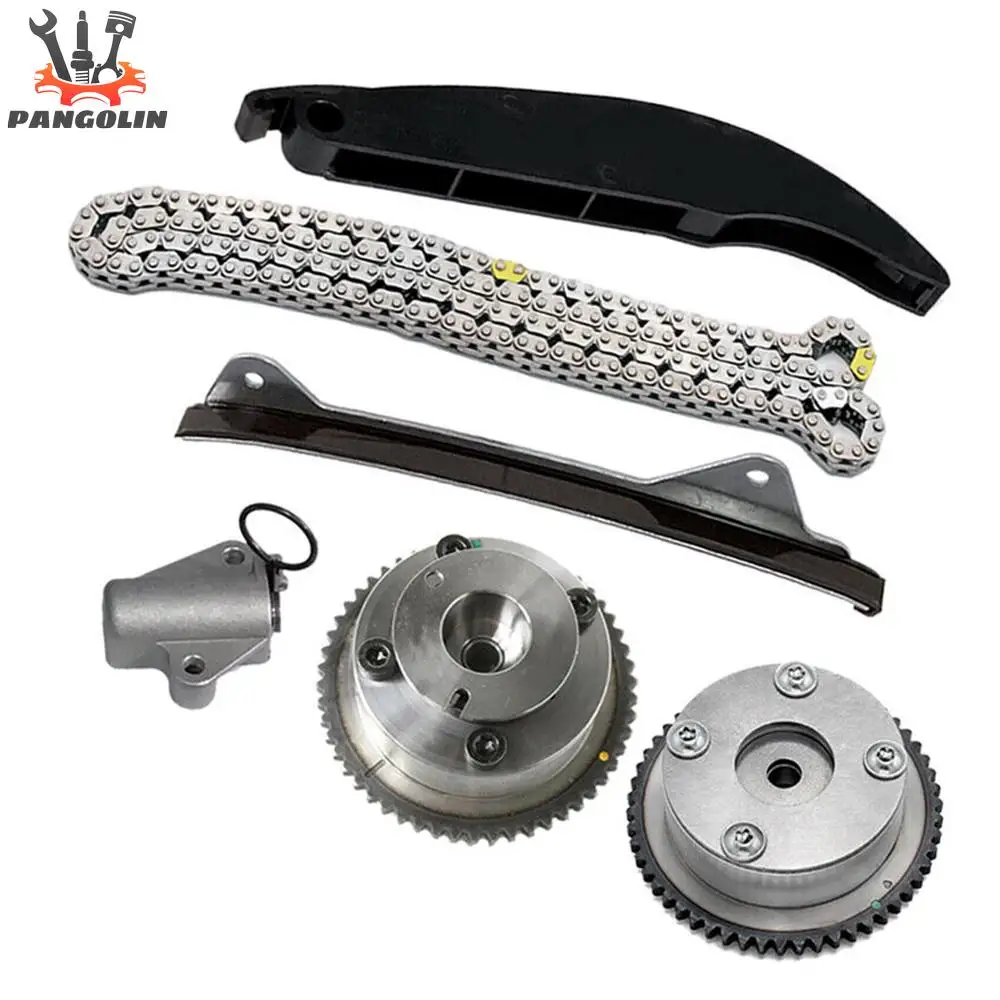 

Комплект цепи ГРМ VVT, комплект 24321-2E010 24370-2E010 24350-2E011 для Hyundai Elantra Kona Tucson KIA Soul Forte Cerato Sportage, 1 пара