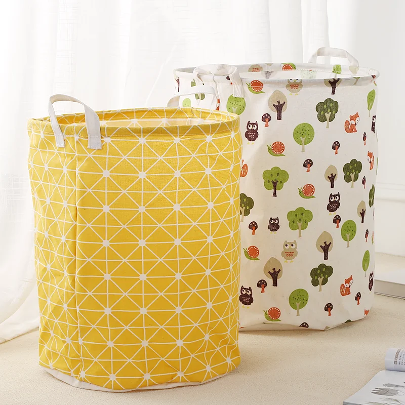 

Waterproof Large Laundry Bag Fold Nordic Bathroom Lingerie Socks Laundry Bags Dirty Clothes Lavanderia Household Products DG50LB