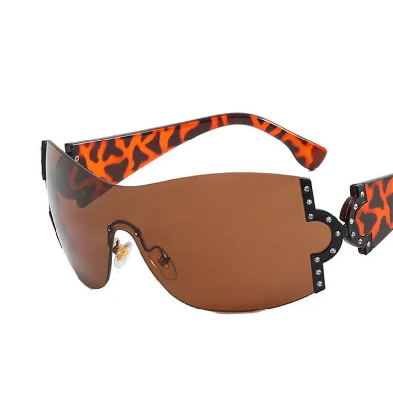 

Летние поляризованные солнцезащитные очки 2023, солнцезащитные очки без оправы в стиле панк, индивидуальные солнцезащитные очки для женщин и мужчин, спортивные аксессуары