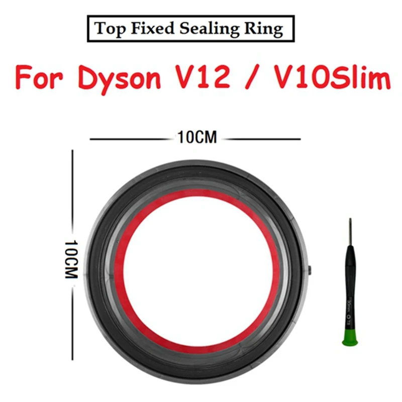 

For Dyson V12 V10 Slim Vacuum Cleaner Dust Bin Top Fixed Sealing Ring Replacement Dust Bucket Filter Cleaner Garbage Box