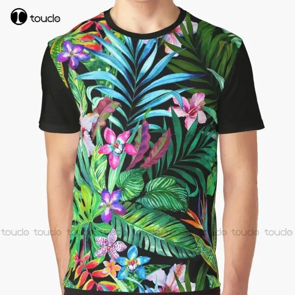 

Tropical Fest Graphic T-Shirt Custom Aldult Teen Unisex Digital Printing Tee Shirts Custom Gift Xxs-5Xl Streetwear
