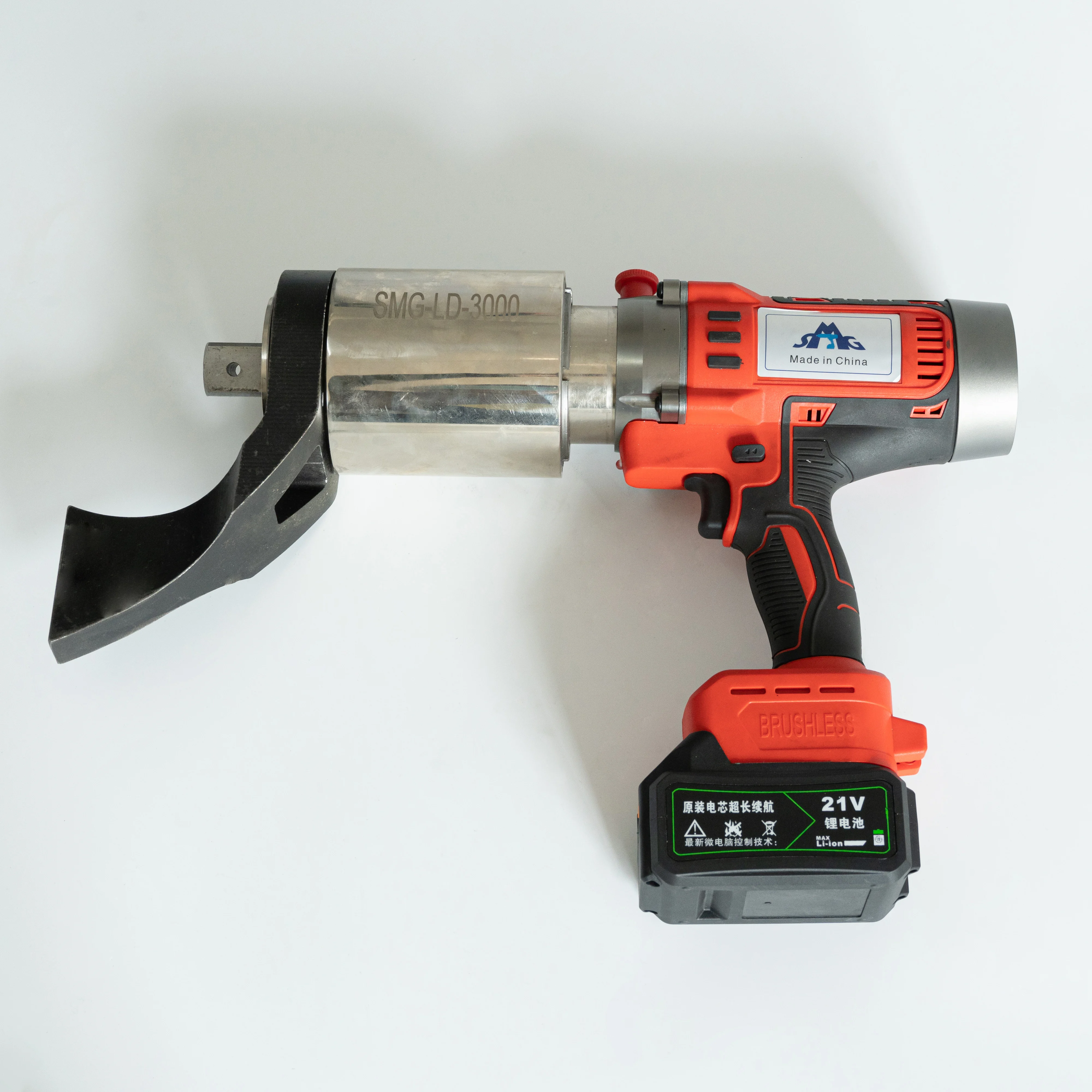 Прецизионный крутящий момент 3000 Нм Аккумуляторный ключ цифровой Электрический