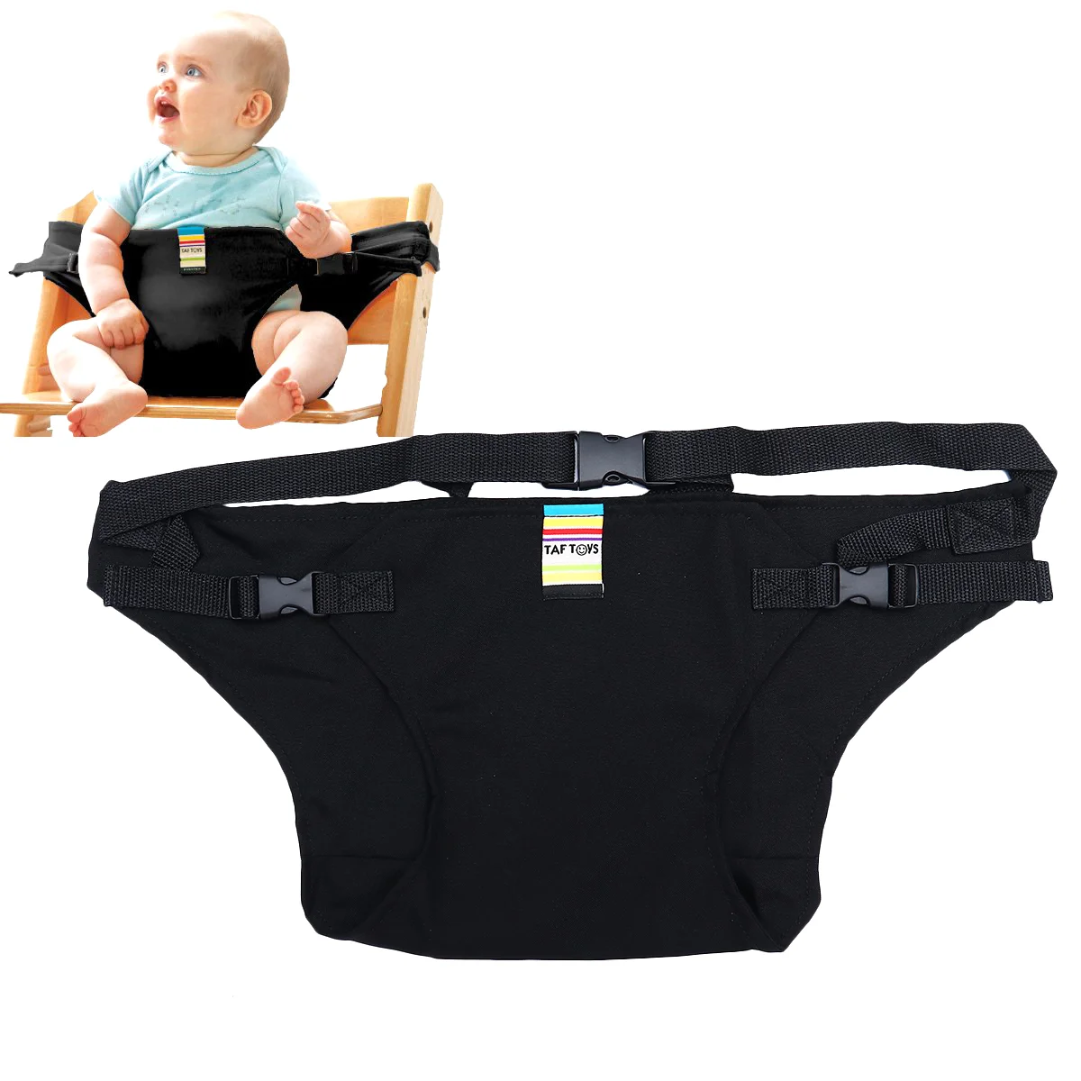 

Baby High Chair Harness Travel Belt Safety Portable Safe Universal Strap Adjustable Washable Toddler Clotheasy Booster Holder