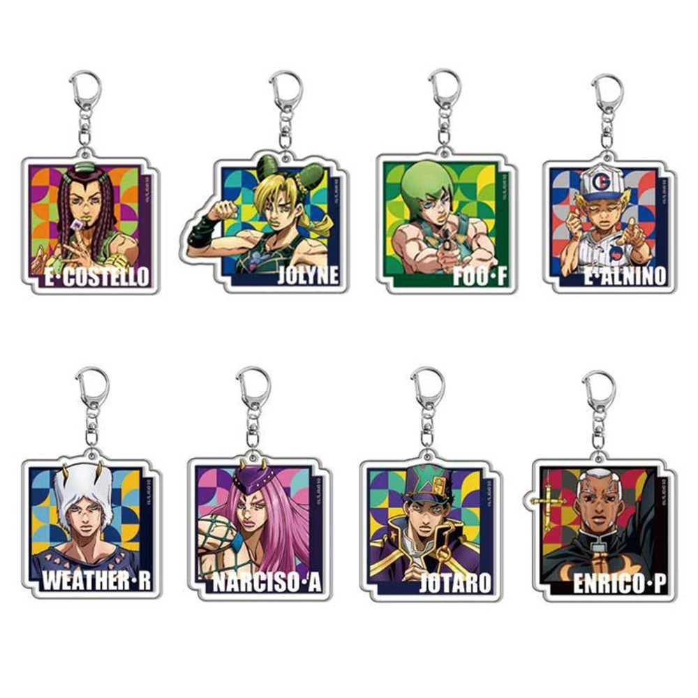 Аниме JoJo Enrico Pucci Kujō Jōtarō Jolyne Cujoh отчет по погоду Anasui карнавальный костюм акриловый