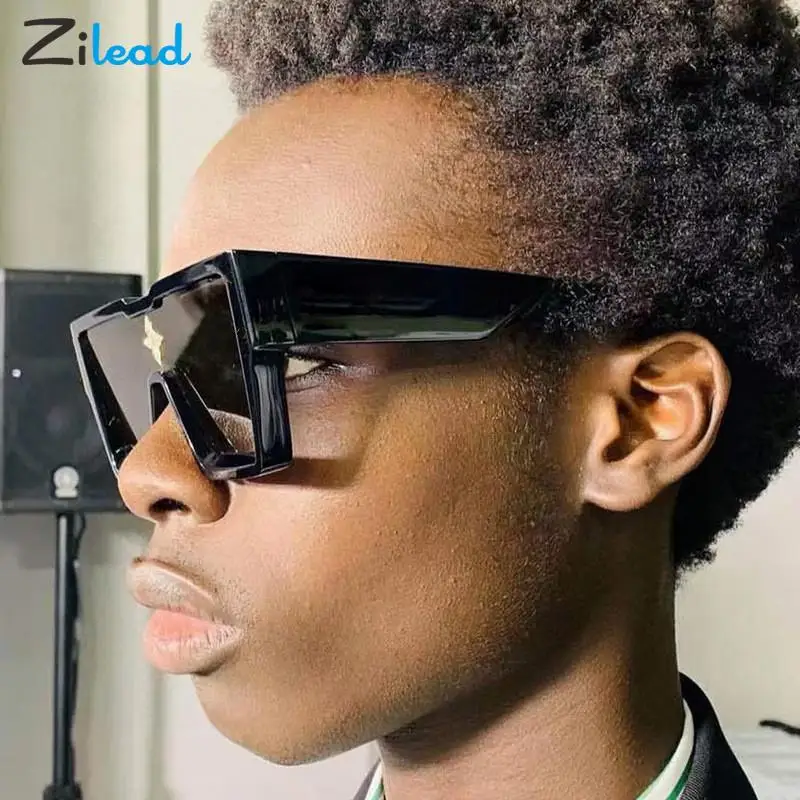 

Очки солнцезащитные Zilead с декоративными звездами UV400 для мужчин и женщин