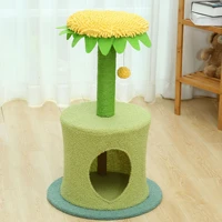 cat rack multifunctional four seasons villa nest tree grinding claw rack sisal material scratching post cat toy pet supplies