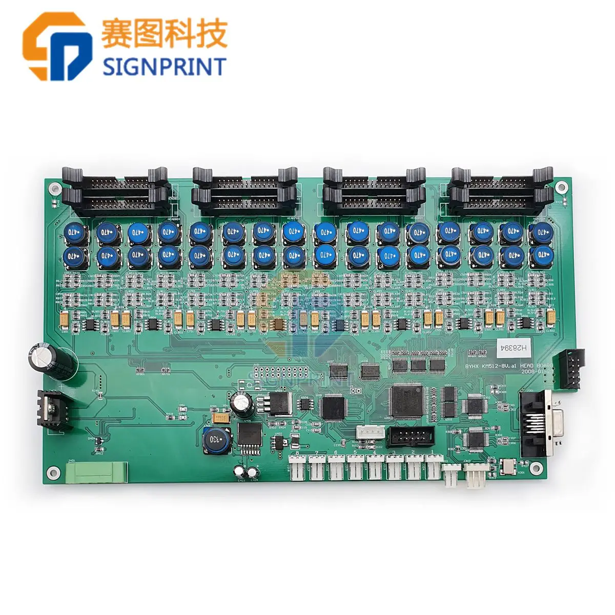 Человеческий принтер konica 512 плата печатающей головки 8H BYHX каретки