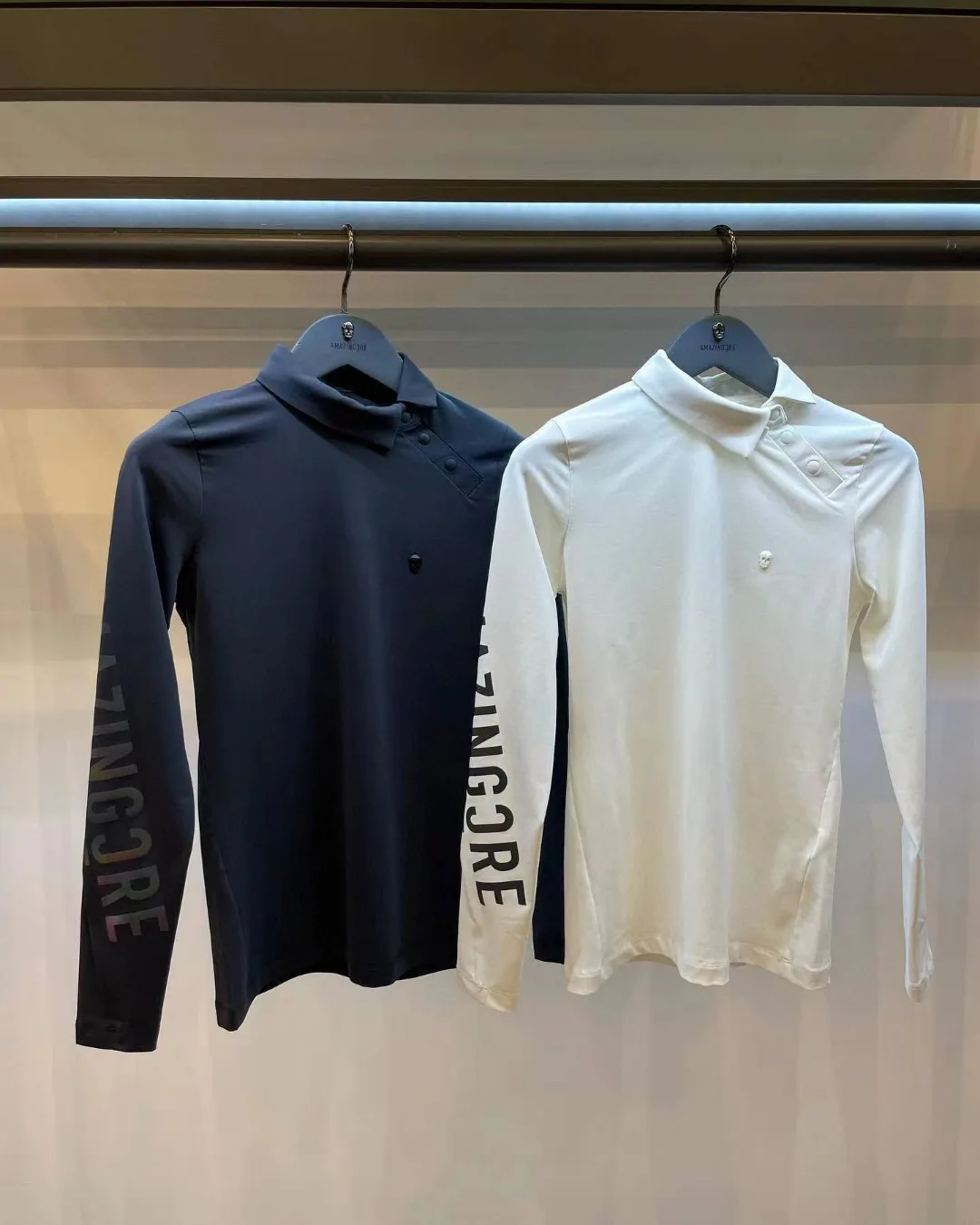

New Golf Women's Long Sleeve Top Casual Sports Breathable Slim Neck T-Shirt Autumn Style