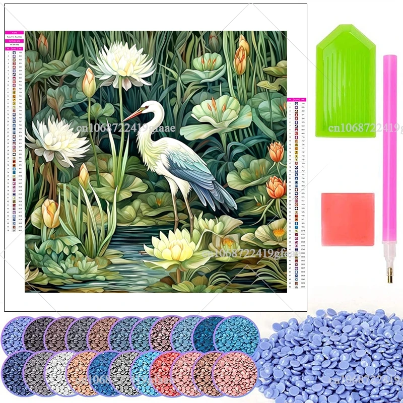 Буря птица 5D DIY алмазная живопись полная дрель стразы драгоценный камень
